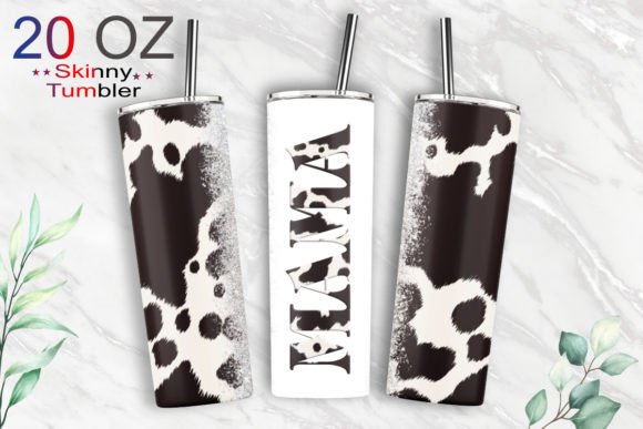 20oz Tumbler Cowhide Mama Sublimation