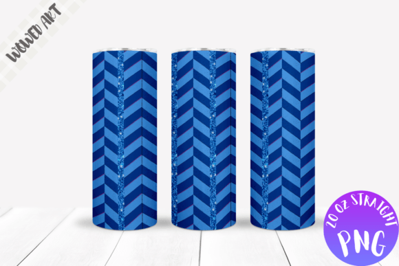 Chevron Stripe 20 Oz Skinny Tumbler Wrap