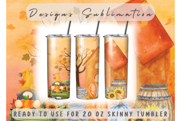 Fall Sublimation Tumbler Sublimation