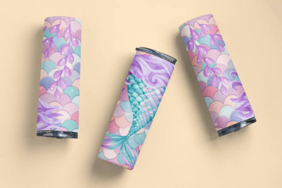 Fish 20 Oz Skinny Tumbler Wrap