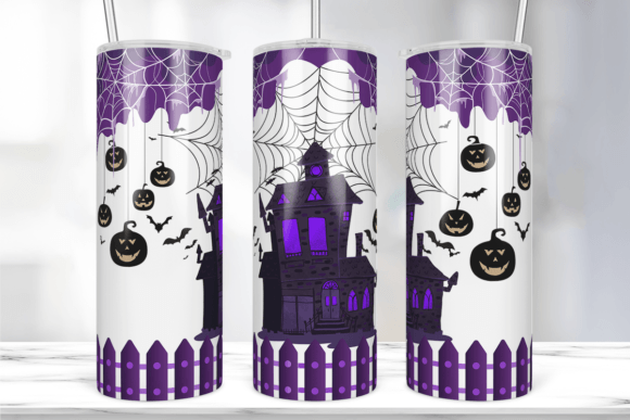 Halloween Pumpkin 20oz Tumbler Wrap