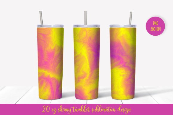 Pink Marble Tumbler Sublimation Wrap