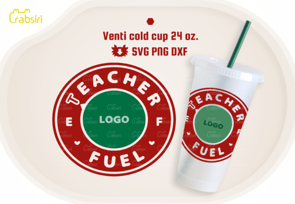 Teacher Fuel 24oz Cold Cup
